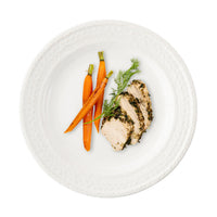 Le Panier Dinner Plate - Whitewash