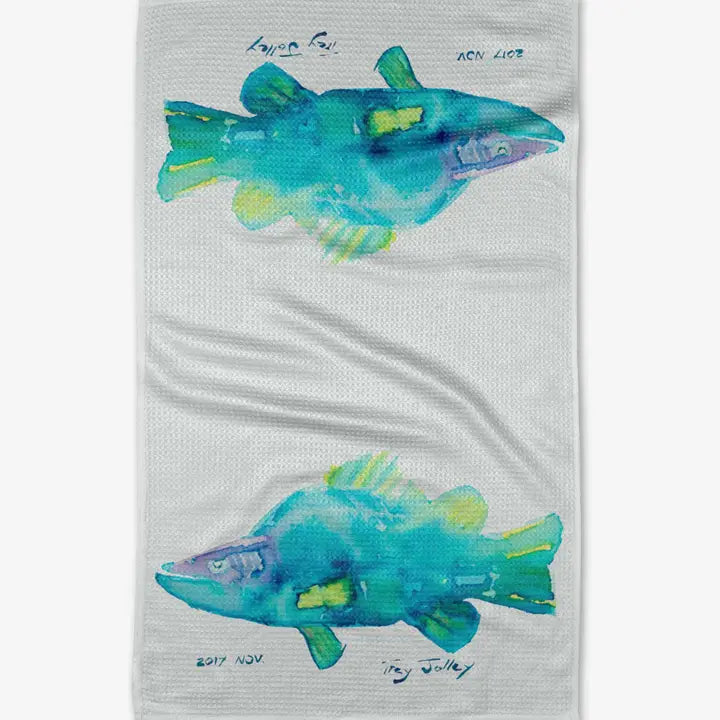 Tropical Twins Tea Towel