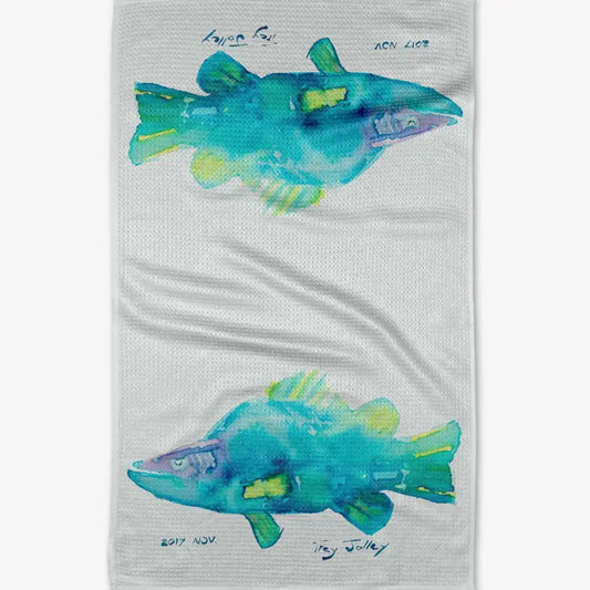Tropical Twins Tea Towel