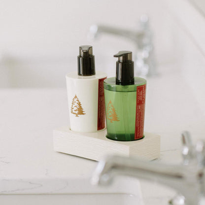 Frasier Fir Sink Set with Ceramic Caddy