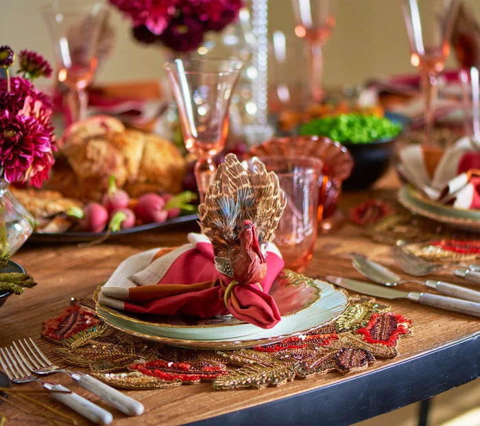 Gobble Napkin Ring in Multi