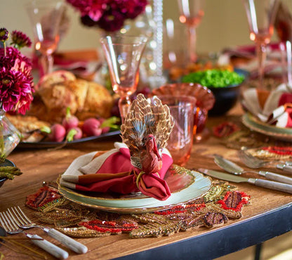 Gobble Napkin Ring in Multi