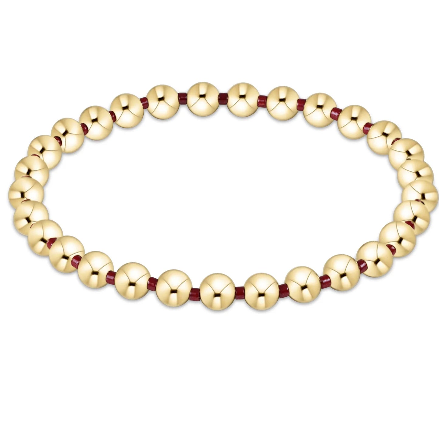 Gameday Hope Grateful 5mm Bead Bracelet