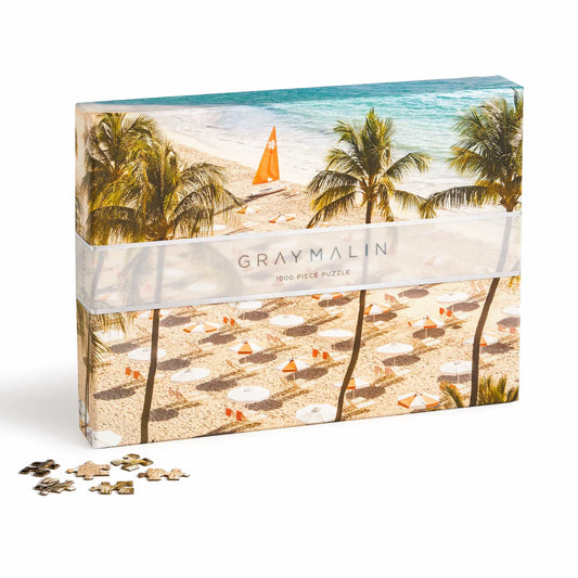 "The Beach Club" Puzzle by Gray Malin