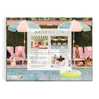 Gray Malin The Dogs at the Beverly Hills Hotel 500 Piece Double-Sided Puzzle