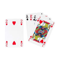 Palm Fronds Bridge Gift Set - 2 Playing Card Decks & 2 Score Pads