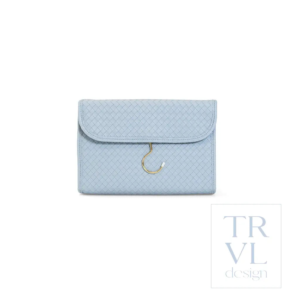 Luxe Hanging Toiletry Case - Woven Surf