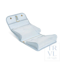 Luxe Hanging Toiletry Case - Woven Surf