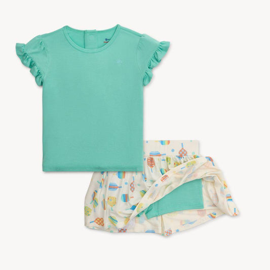 Perfect Pickle Paddles Modal Top + Skort