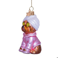 Ornament Glass Selfcare Dog