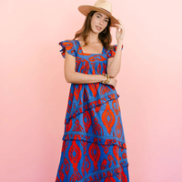 Zicatela Ikat Olla Dress