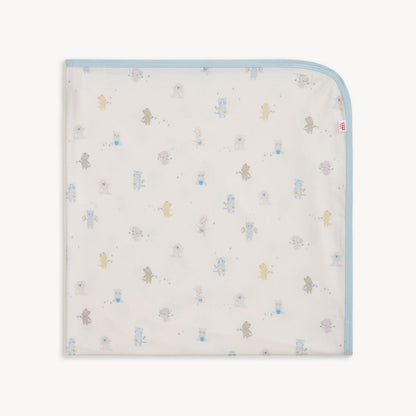 Blue Baby Beats Modal Baby Blanket