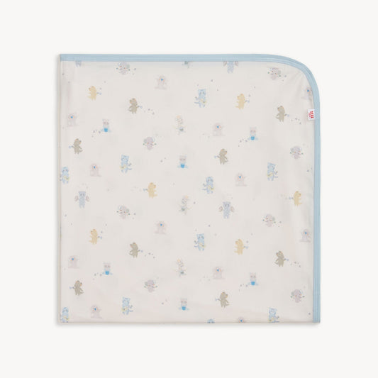 Blue Baby Beats Modal Baby Blanket
