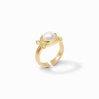 Bamboo Stone Ring -  Pearl - One-Size