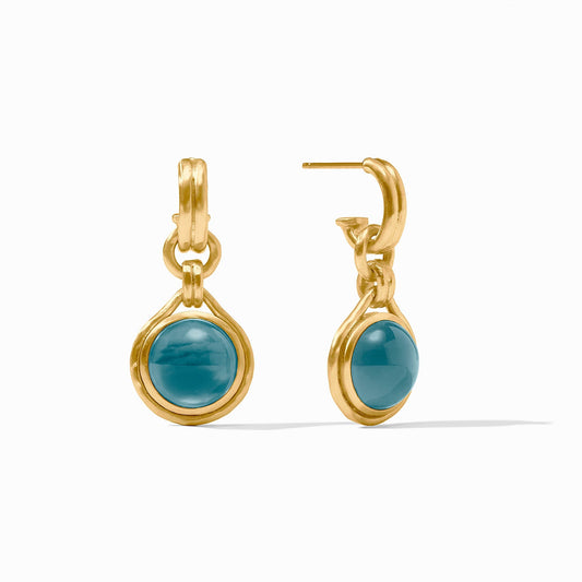 Solara Hoop & Charm Earring