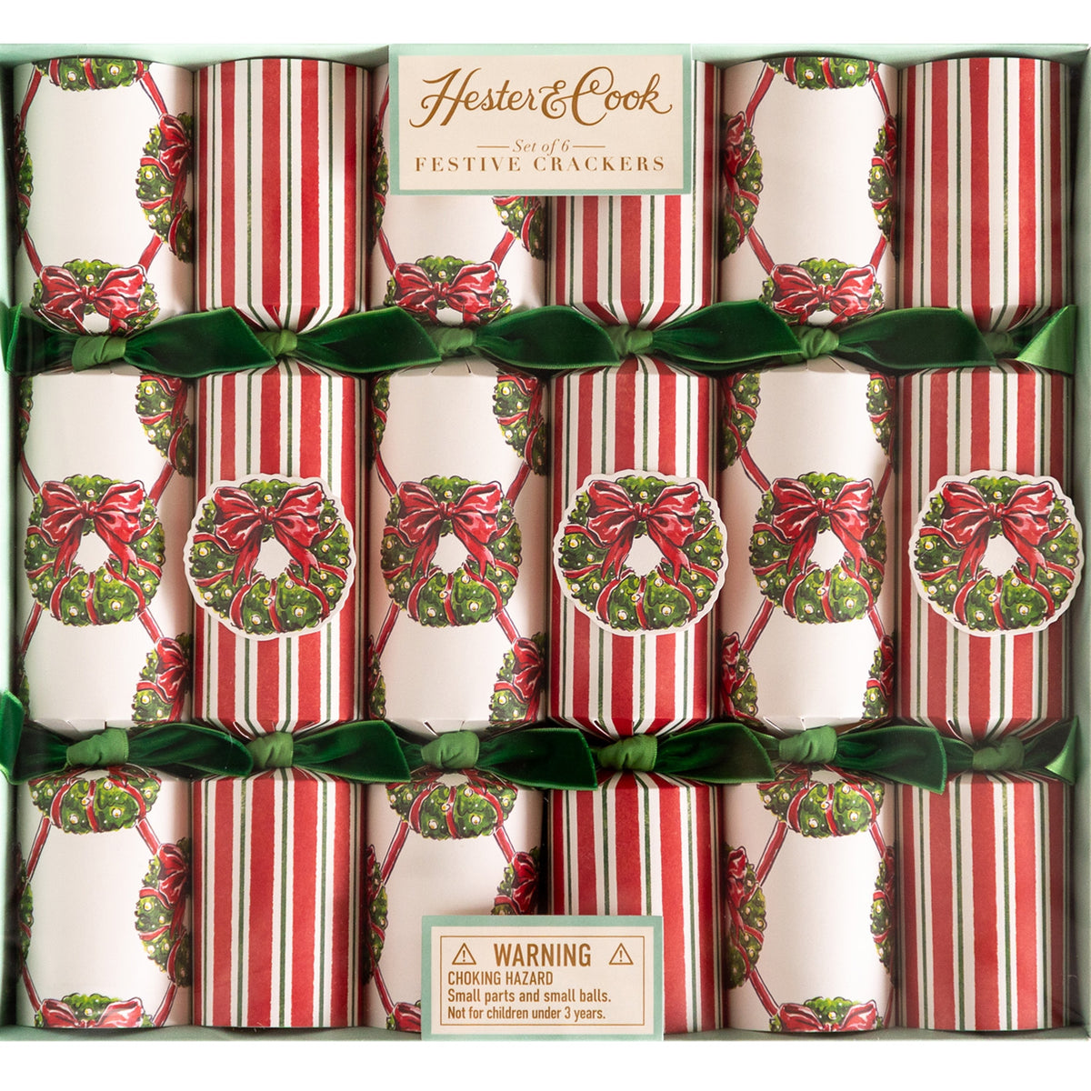 Holiday Wreath Crackers