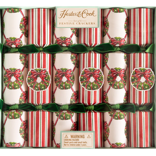 Holiday Wreath Crackers
