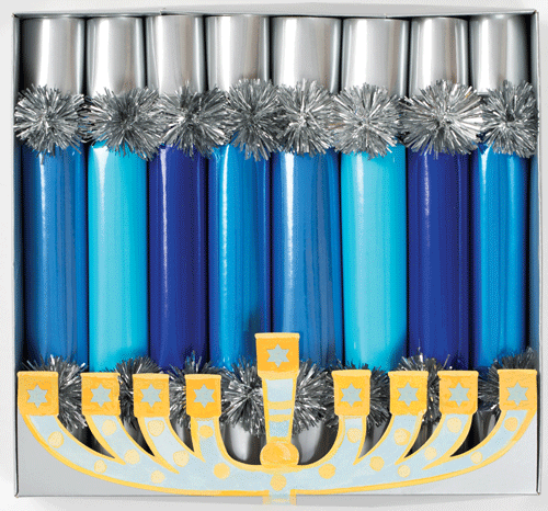 Hanukkah Candles Slim Crackers