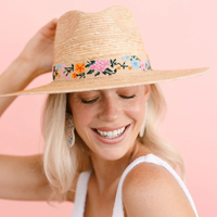Flor Coconut Palm Hat