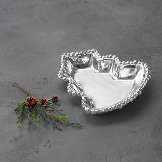 GIFTABLES Holiday Christmas Tree Mini Platter