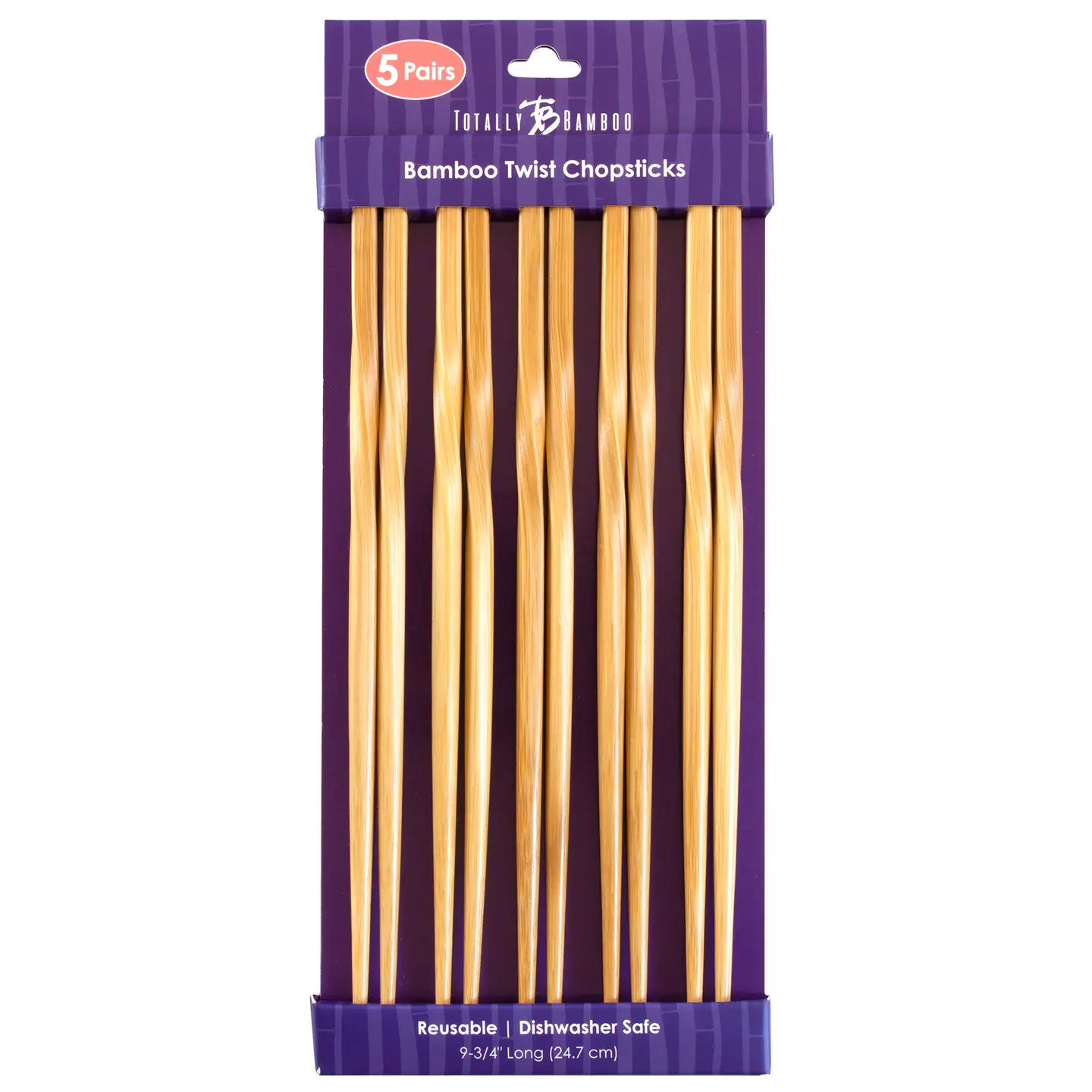 Reusable "Twist" Chopsticks, 5 Pairs