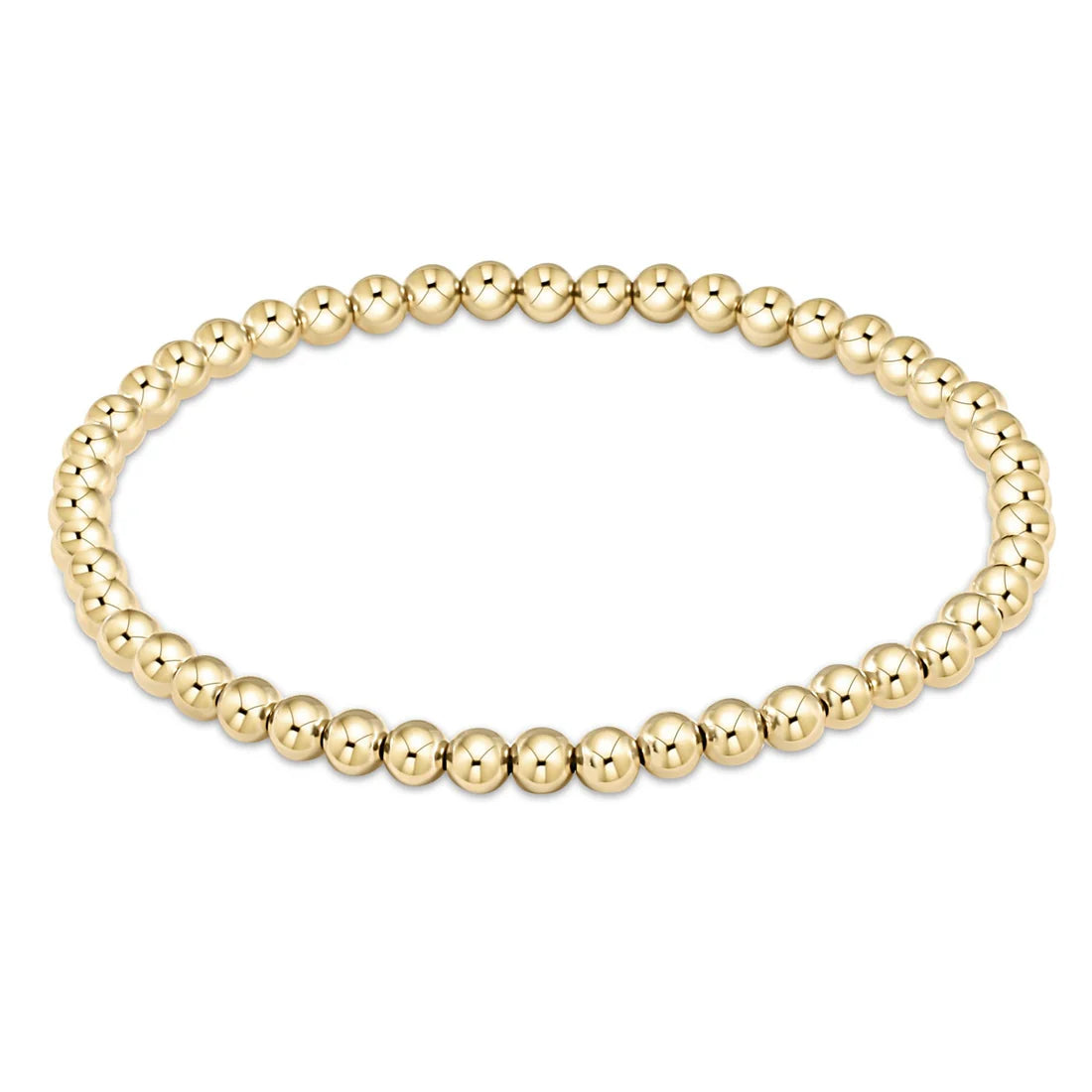 Extends Classic Gold Bead Bracelet