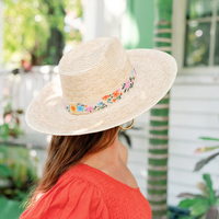 Flor Coconut Palm Hat