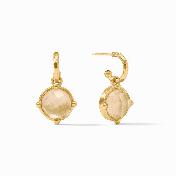 Honeybee Hoop & Charm Earring
