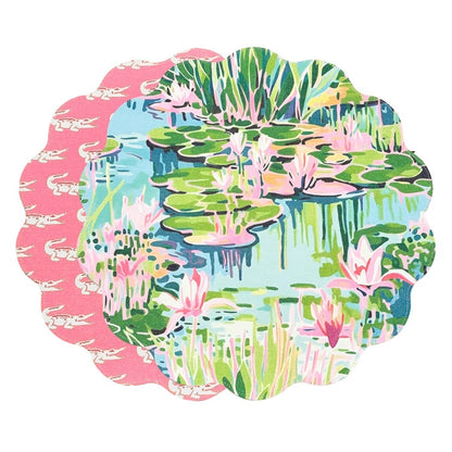 VIDA Reversible Round Placemats Set of 4