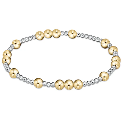 Hope Unwritten Mixed Metal Bead Bracelet