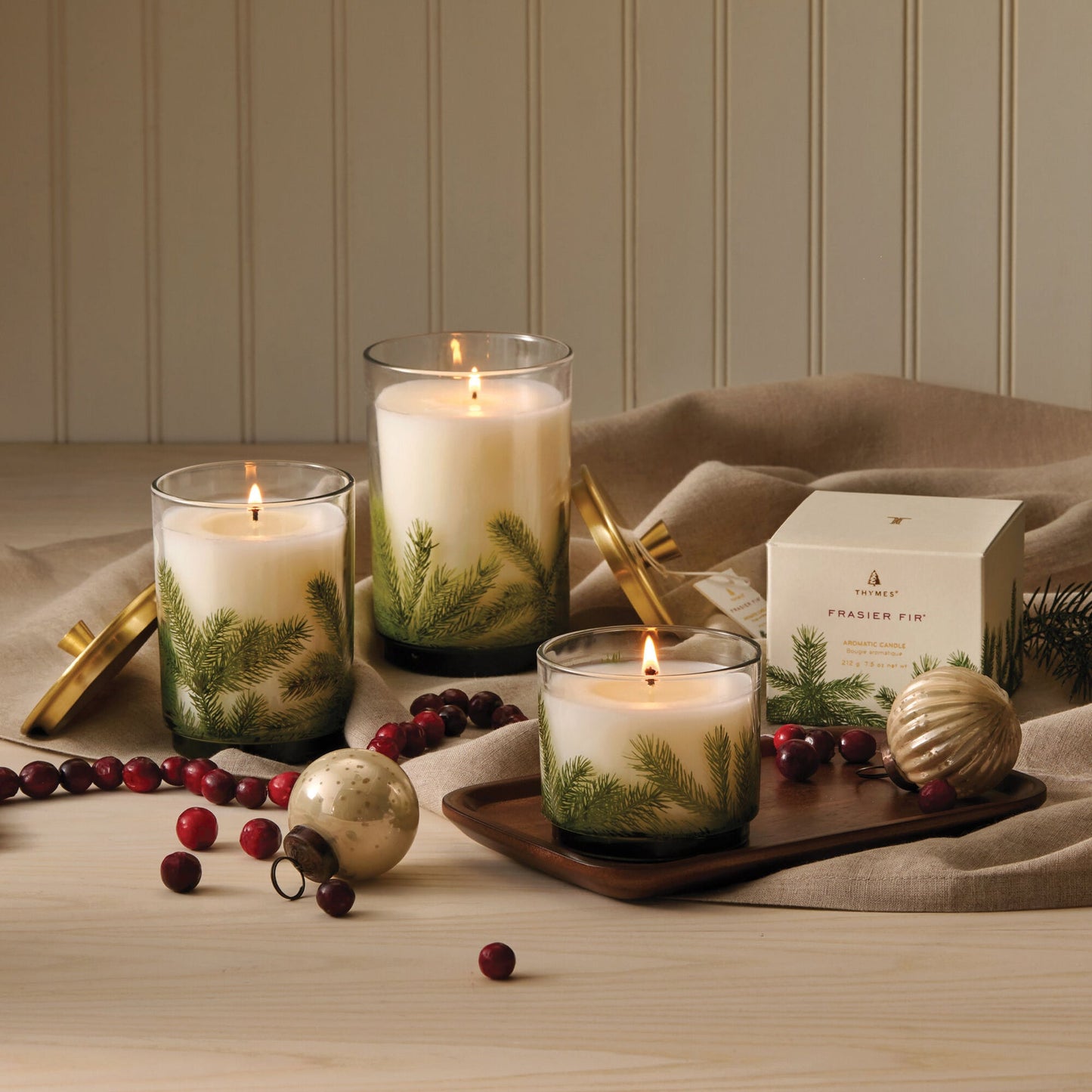 Frasier Fir Heritage Pine Needle Luminary