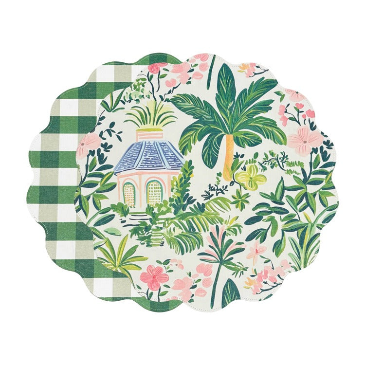 VIDA Reversible Round Placemats Set of 4