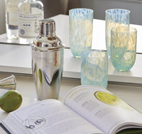 Sip Sip Pacific Blue Confetti Stemless