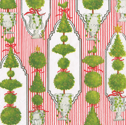 Eloise Red Luncheon Napkin