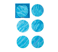 Mirage Drink Coasters, Set of 6 in a Caddy