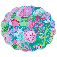 VIDA Reversible Round Placemats Set of 4