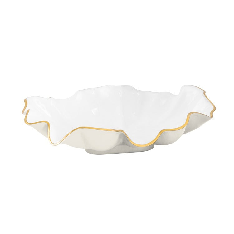 ENCANTO Aries Large Bowl (Cream and White)