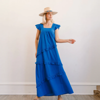 Blue Olla Dress
