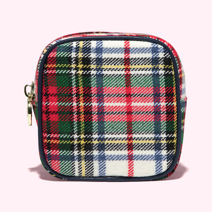 SCL Christmas Plaid Mini Pouch