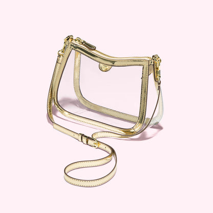 SCL Clear Curved Crossbody