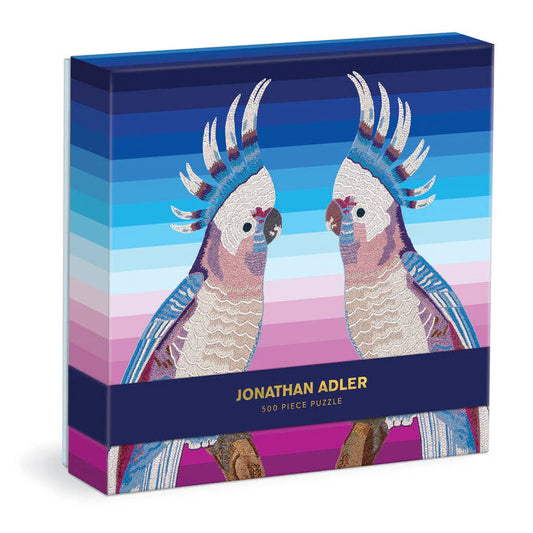 Jonathan Adler Cockatoo 500 Piece Puzzle