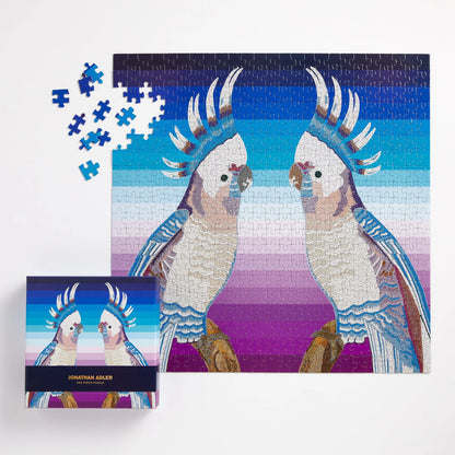 Jonathan Adler Cockatoo 500 Piece Puzzle