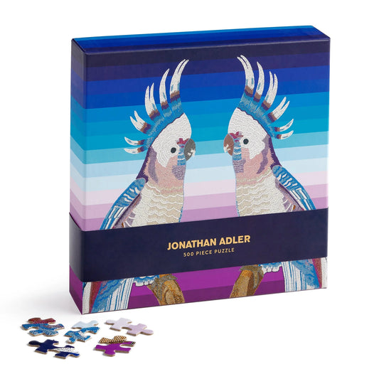 Jonathan Adler Cockatoo 500 Piece Puzzle