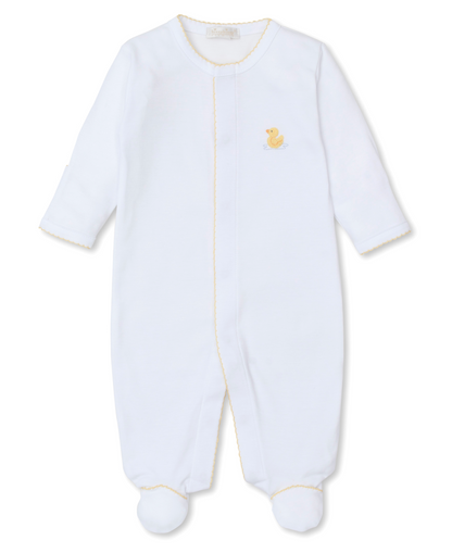 Premier Hand Embroidered Duckling Footie
