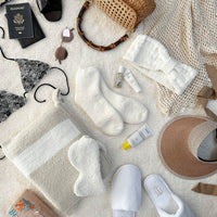 Chenilla Fine™ Stripe Travel Blanket