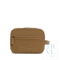 Men's Coated Canvas Toiletry Bag - Hay