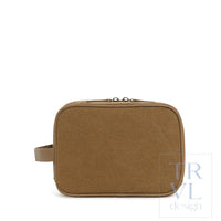 Men's Coated Canvas Toiletry Bag - Hay