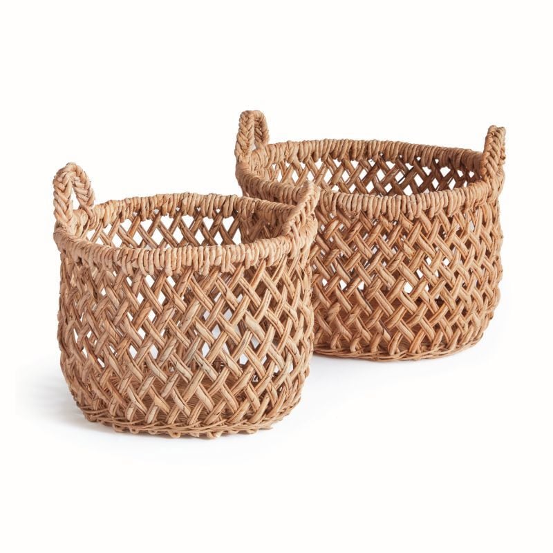 Napa Home & Garden Emlyn Baskets with Handles, Set of 2