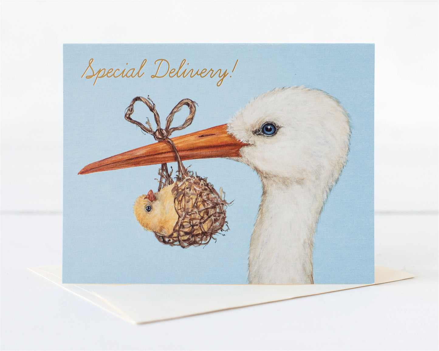 Baby Stork Card