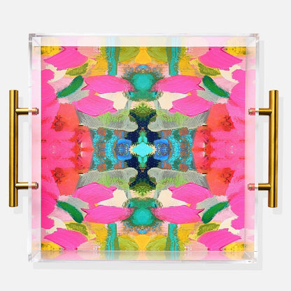 Pink Paradise Large Tray
